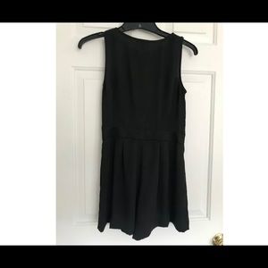 Ann Taylor LOFT 00p 00 petite black romper